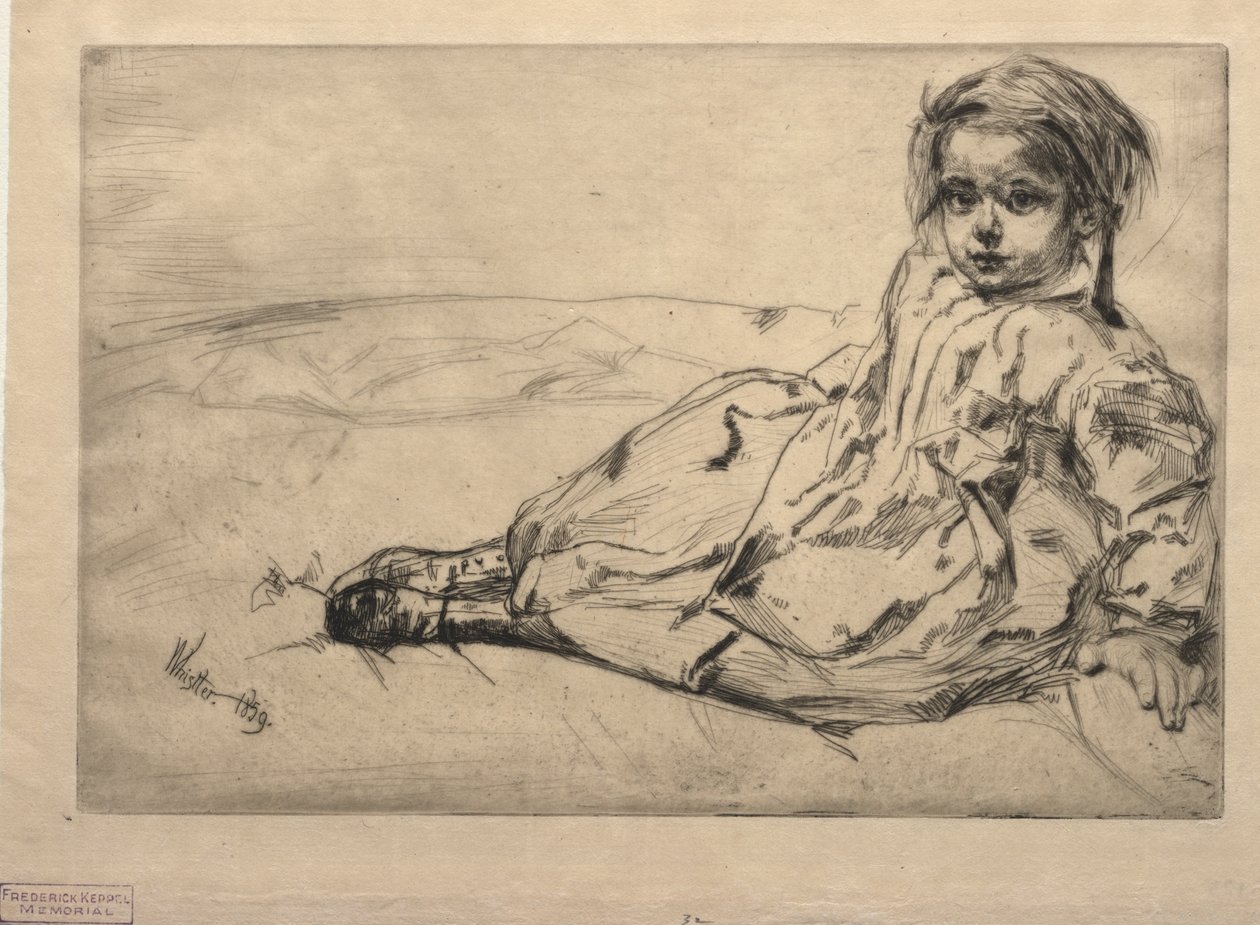Bibi Valentin autorstwa James Abbott McNeill Whistler