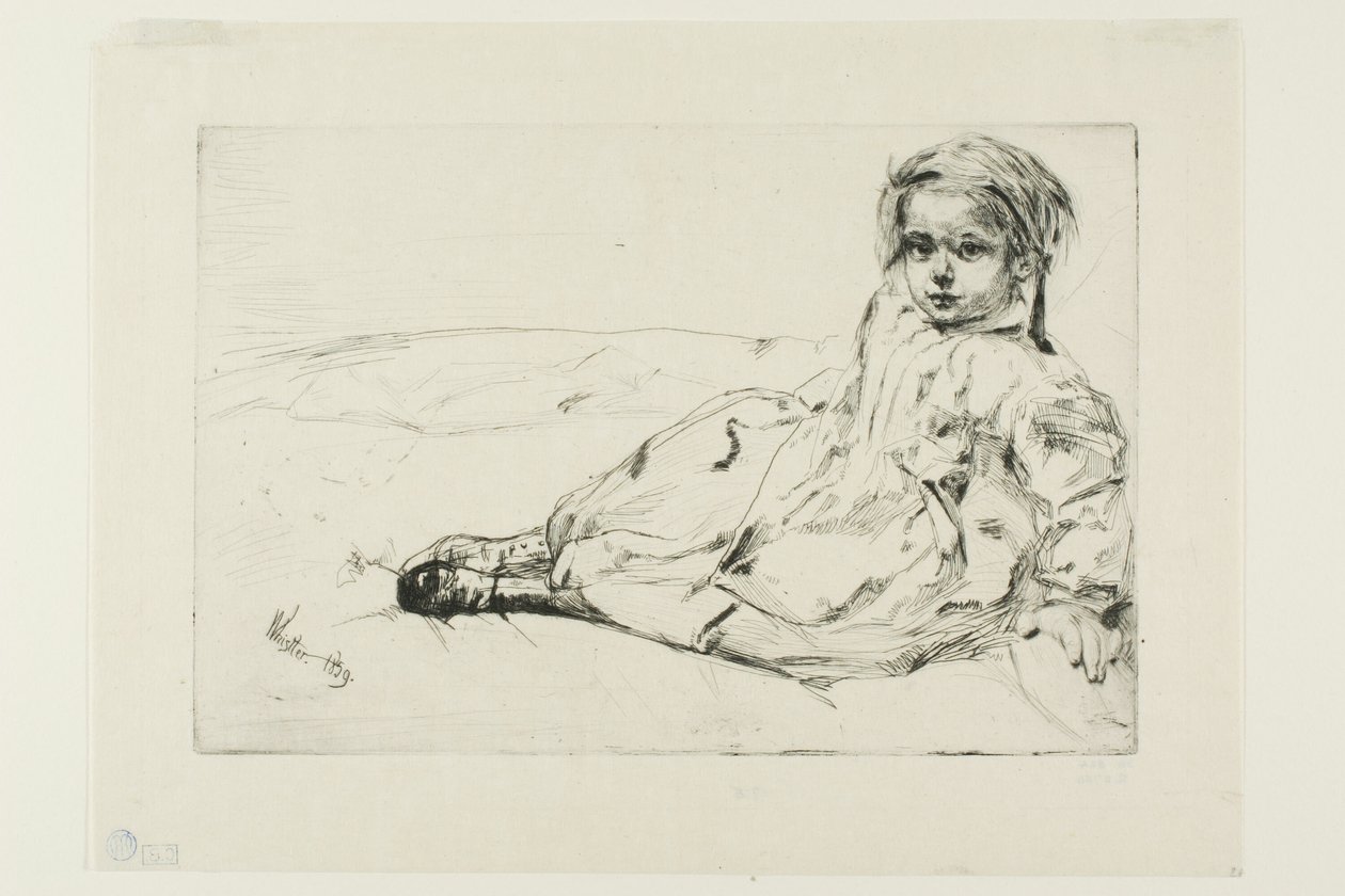 Bibi Valentin autorstwa James Abbott McNeill Whistler