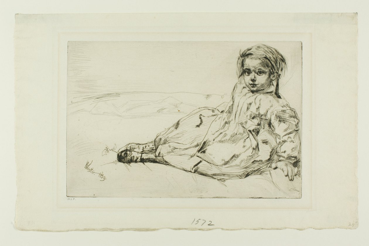 Bibi Valentin autorstwa James Abbott McNeill Whistler