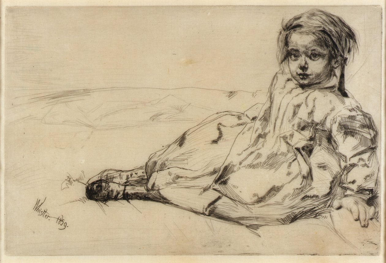 Bibi Valentine autorstwa James McNeill Whistler