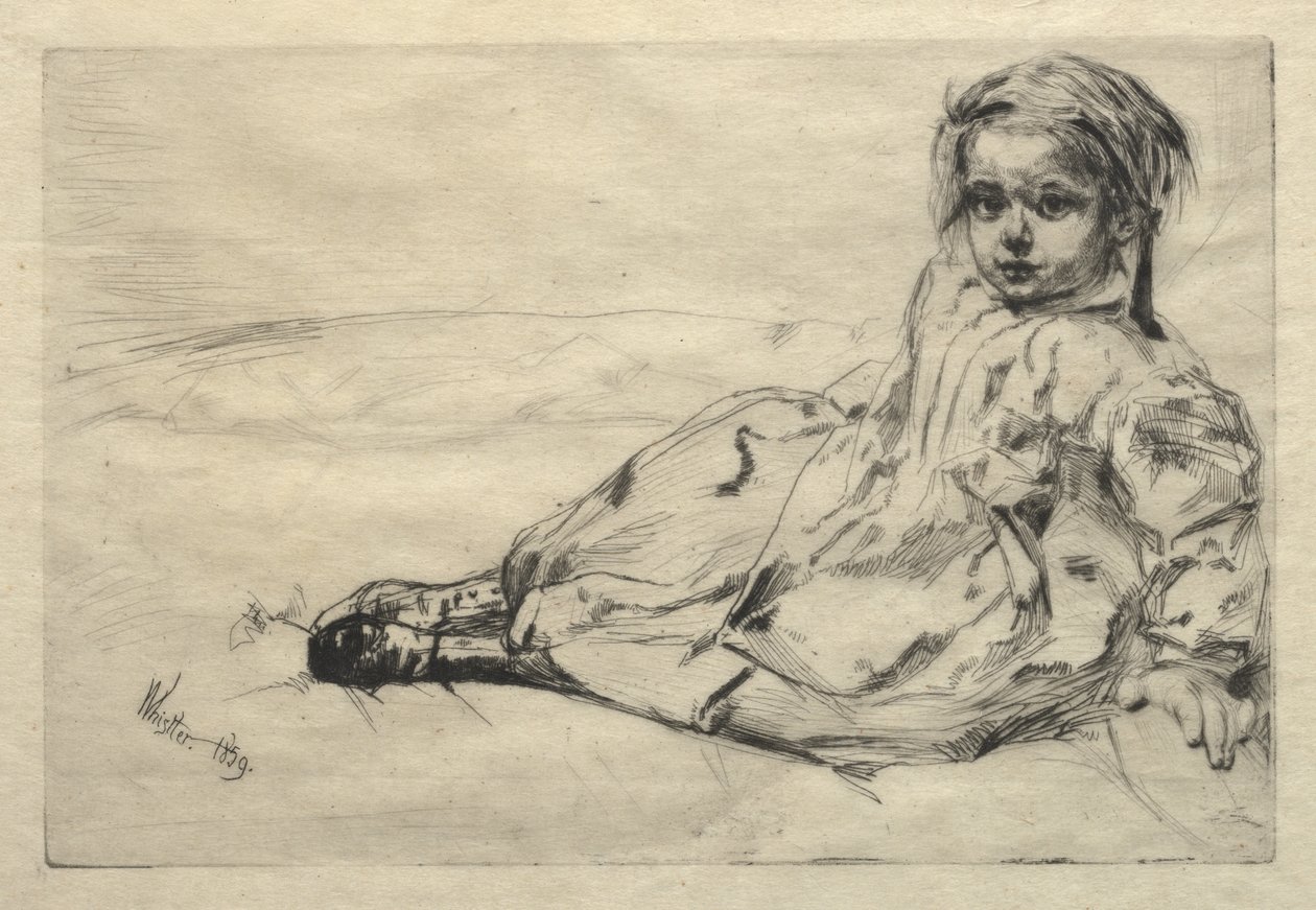 Bibi Valentin autorstwa James McNeill Whistler