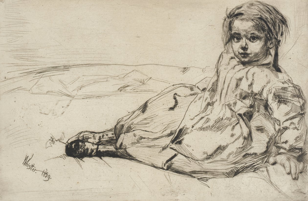 Bibi Valentin autorstwa James McNeill Whistler