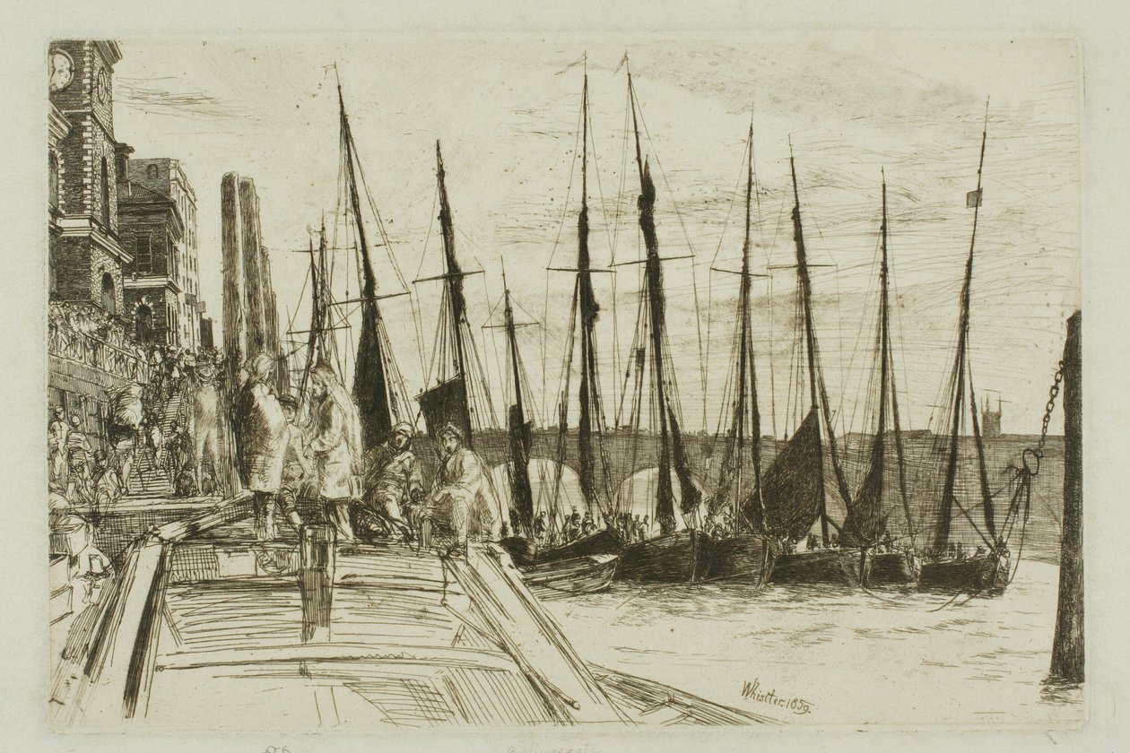 Bramka rozliczeniowa autorstwa James Abbott McNeill Whistler