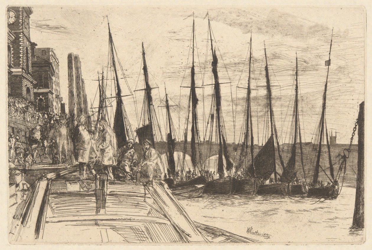 Bramka rozliczeniowa autorstwa James Abbott McNeill Whistler