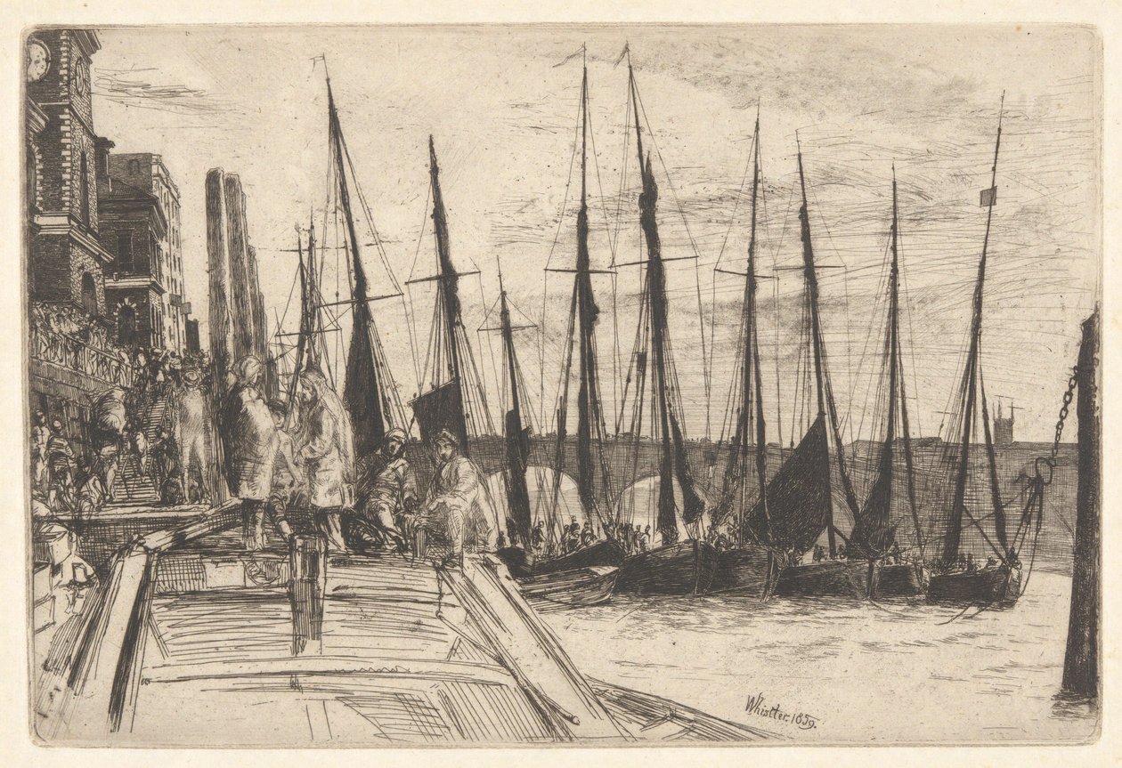 Bramka rozliczeniowa autorstwa James Abbott McNeill Whistler