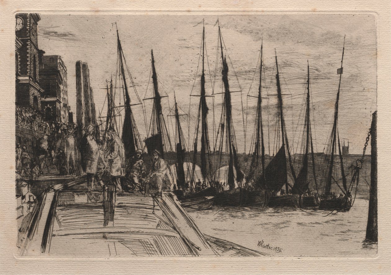 Billingsgate autorstwa James McNeill Whistler