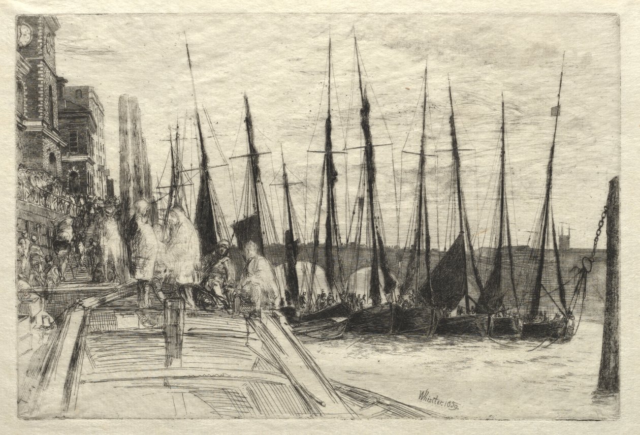Billingsgate autorstwa James McNeill Whistler