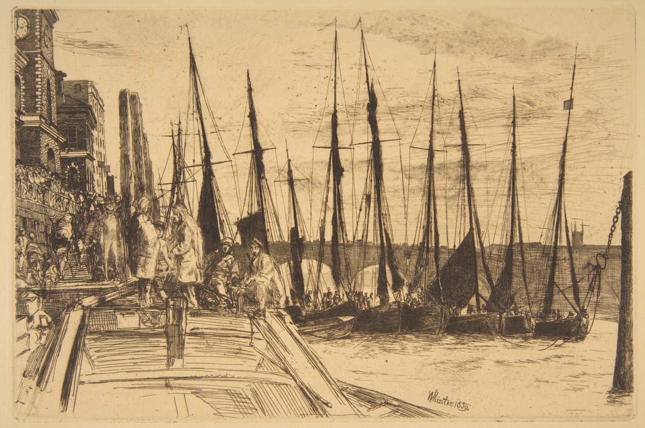 Billingsgate autorstwa James McNeill Whistler