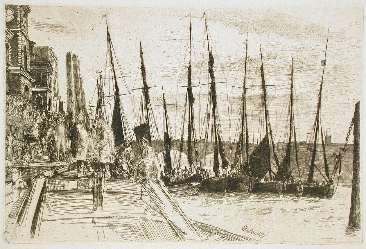Billingsgate autorstwa James McNeill Whistler