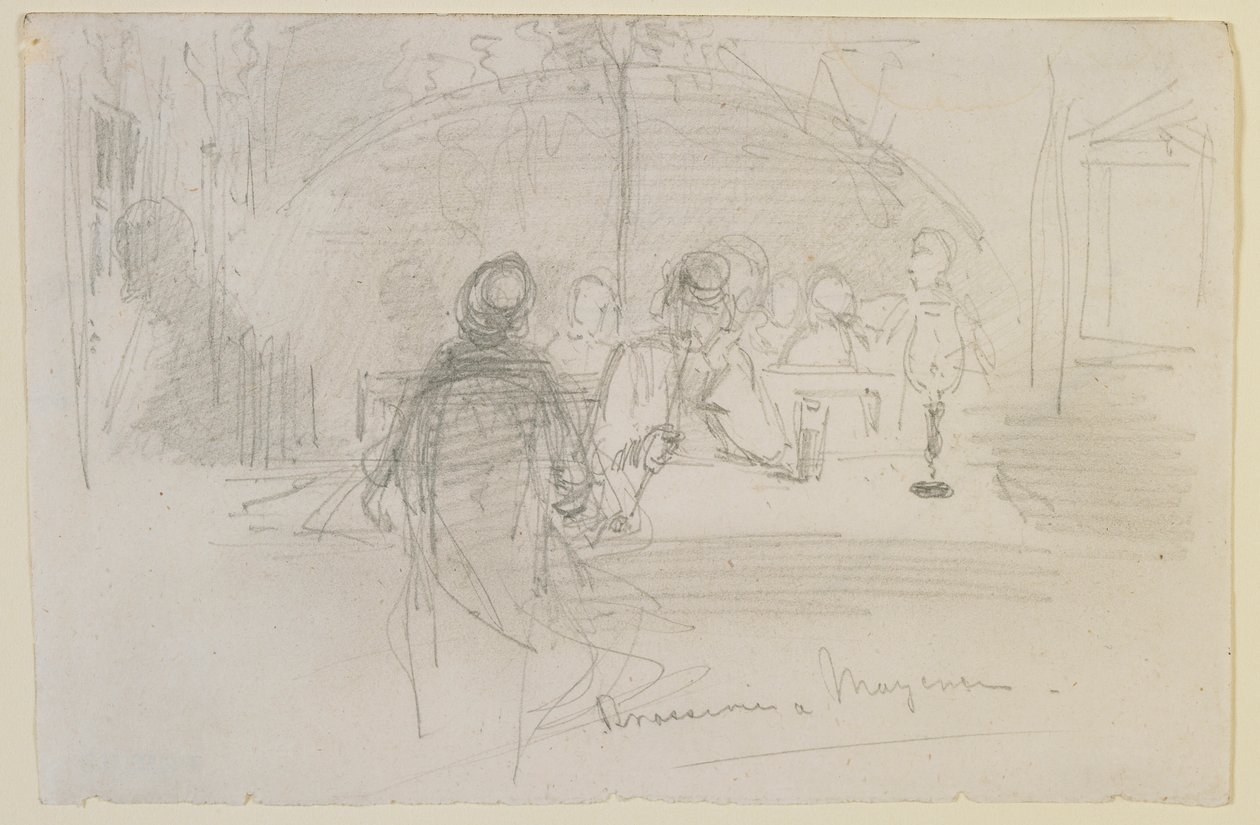 Browar w Moguncji autorstwa James Abbott McNeill Whistler