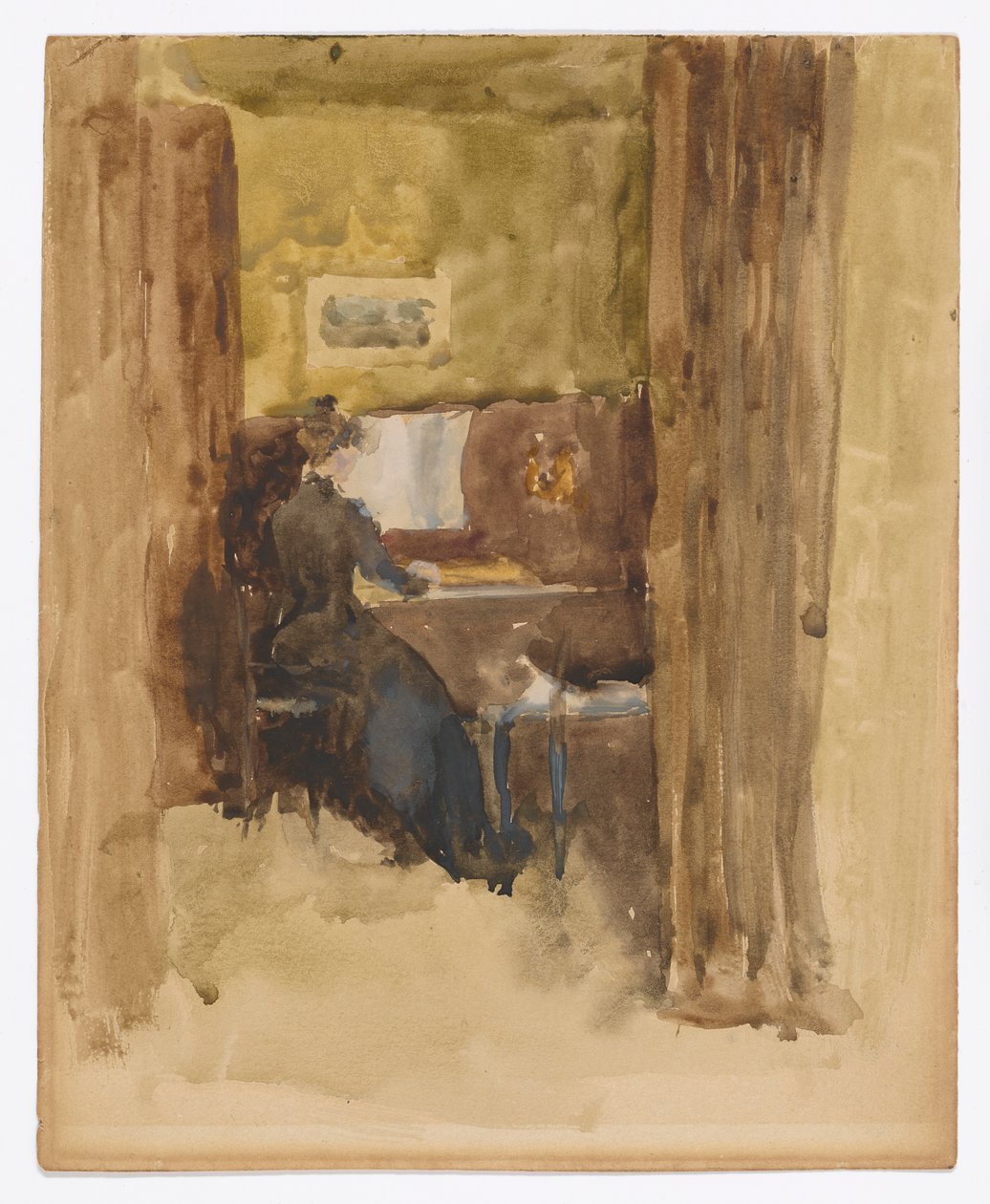 Brawura w kolorze brązowym autorstwa James Abbott McNeill Whistler