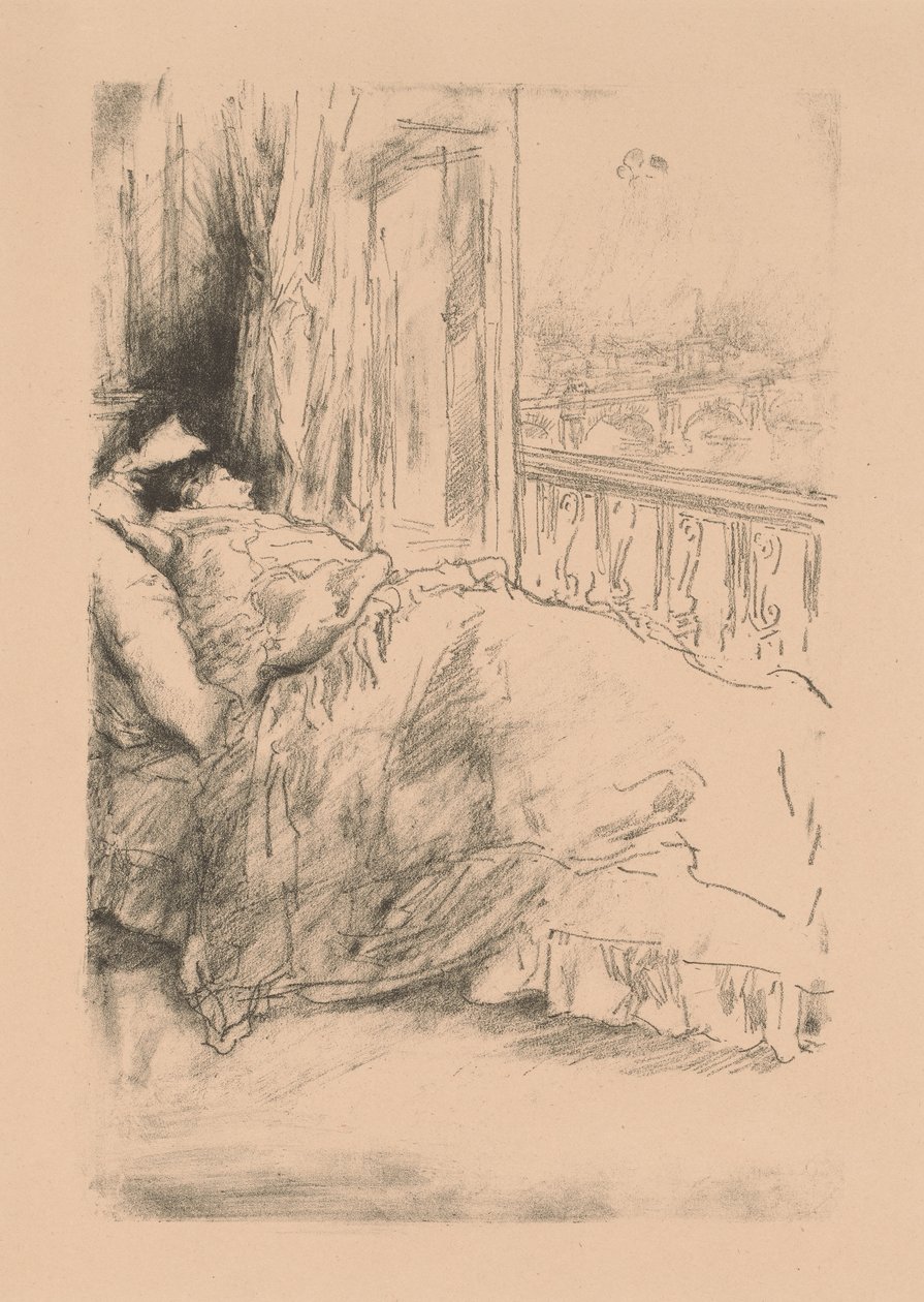 Przy balkonie autorstwa James Abbott McNeill Whistler
