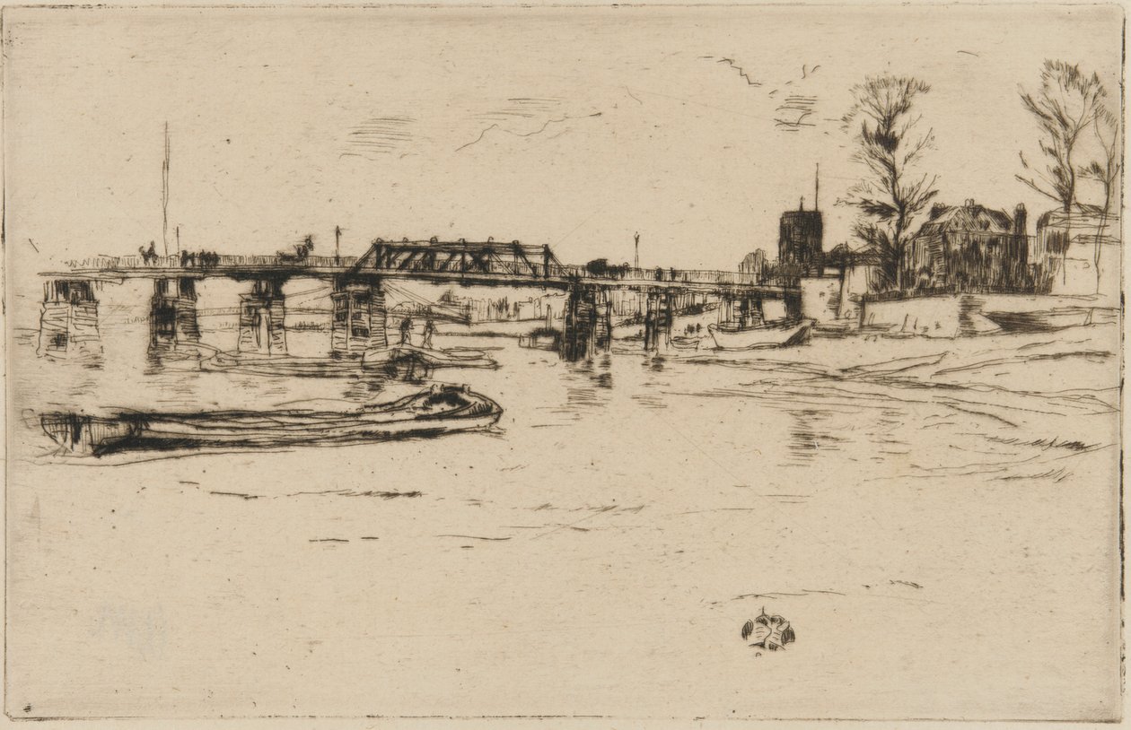 Chelsea autorstwa James Abbott McNeill Whistler