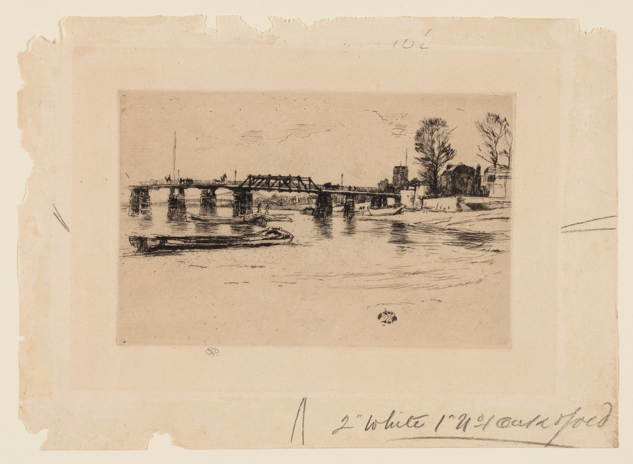 Chelsea autorstwa James Abbott McNeill Whistler