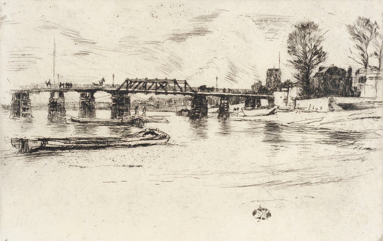 Chelsea autorstwa James McNeill Whistler