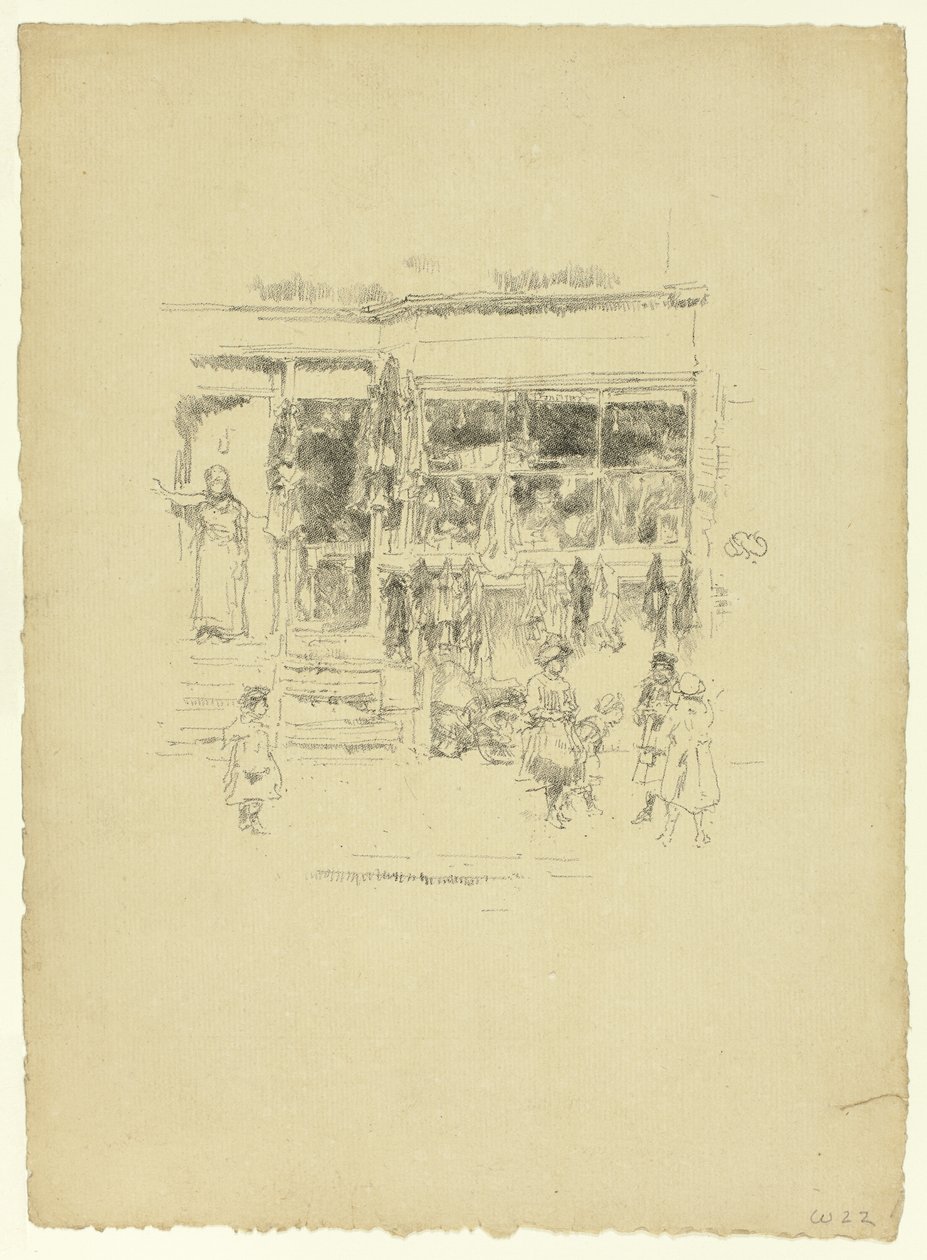 Chelsea Rags autorstwa James Abbott McNeill Whistler