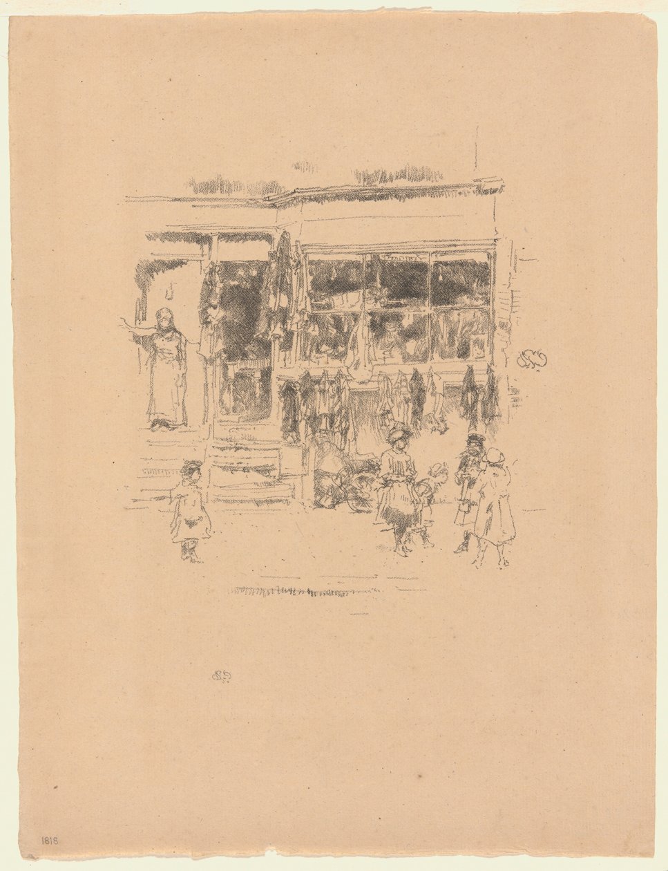 Chelsea Rags autorstwa James Abbott McNeill Whistler