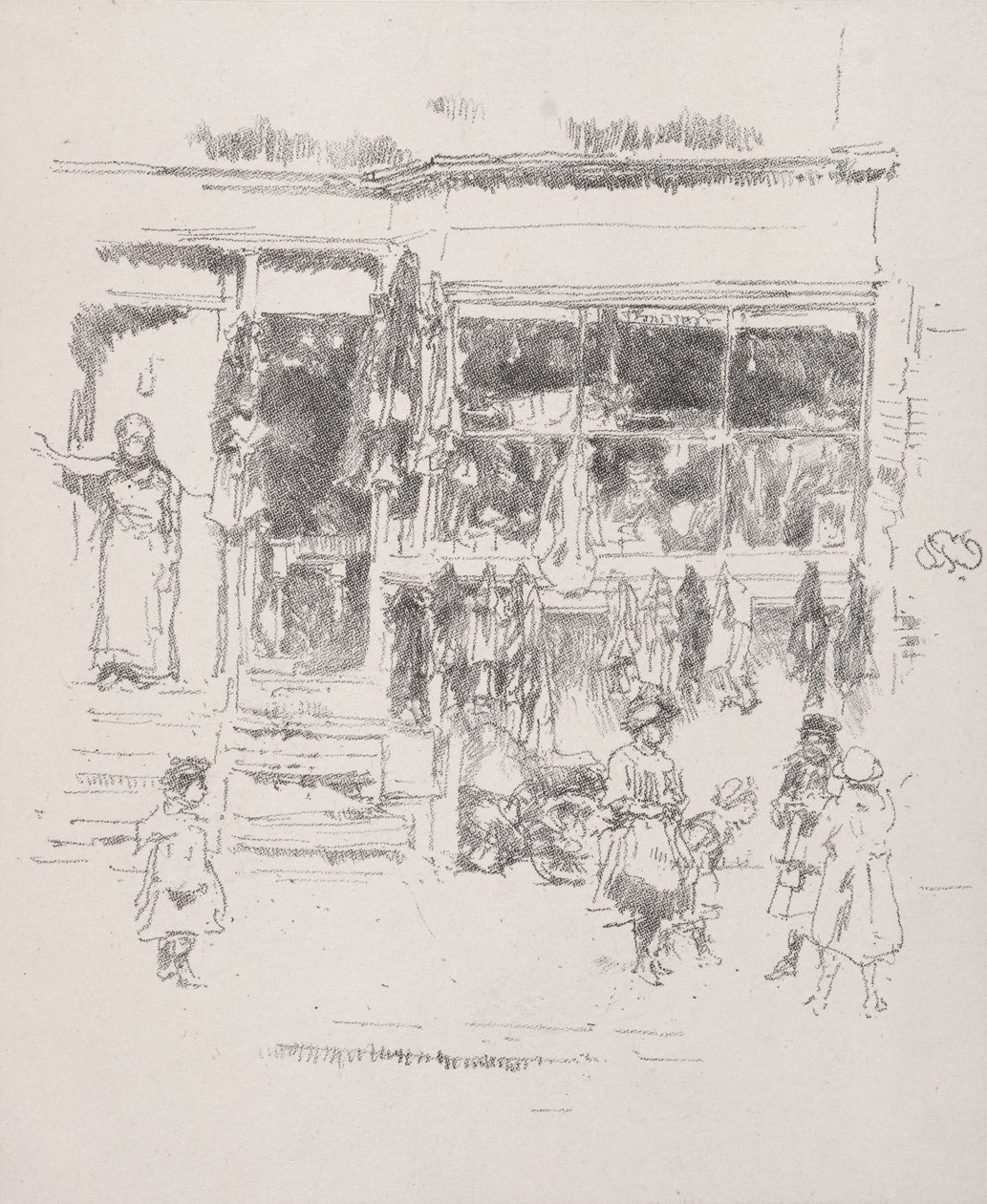 Szmaty z Chelsea autorstwa James McNeill Whistler