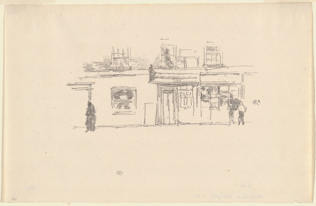 Sklepy Chelsea autorstwa James Abbott McNeill Whistler