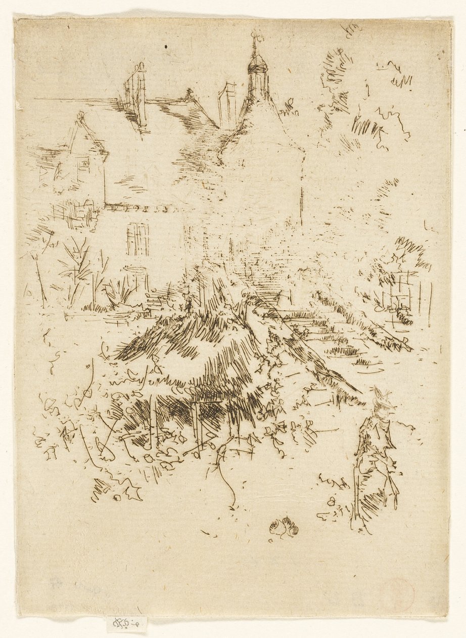 Zamek Touraine autorstwa James Abbott McNeill Whistler