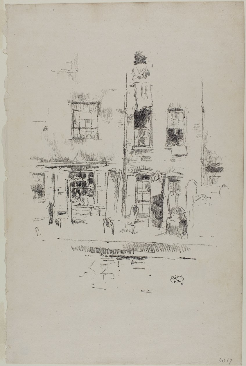 Cmentarz autorstwa James Abbott McNeill Whistler