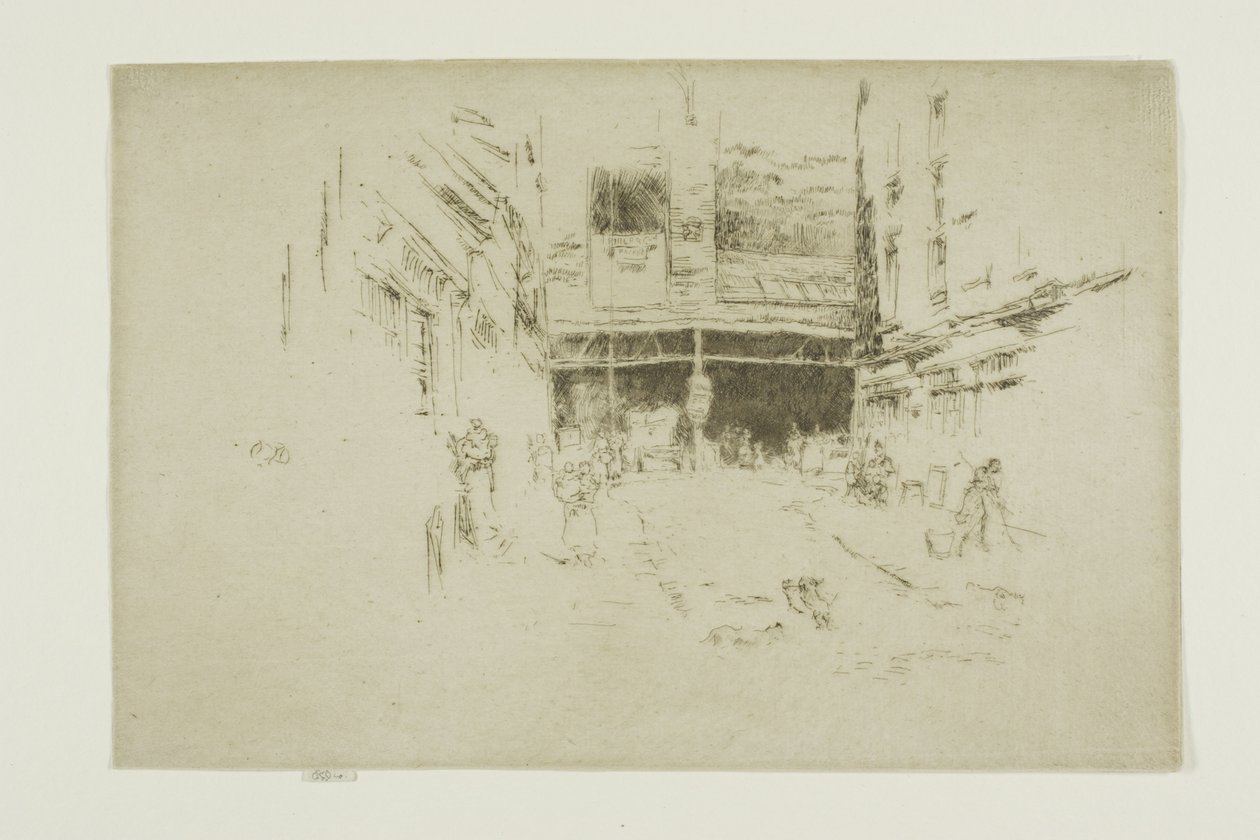 Giełda Ubrań, Houndsditch, nr 1 autorstwa James Abbott McNeill Whistler