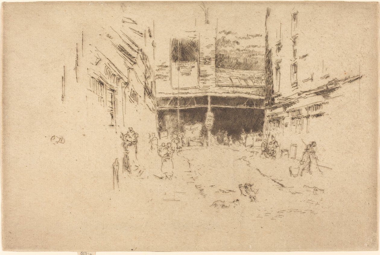 Wymiana ubrań, nr I autorstwa James Abbott McNeill Whistler