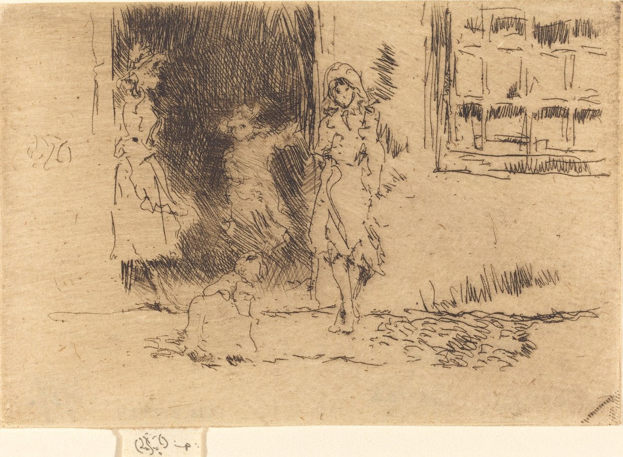 Drzwi domku autorstwa James Abbott McNeill Whistler