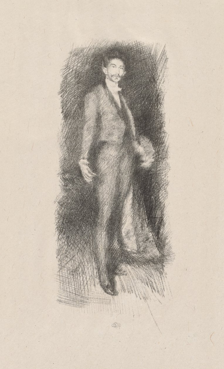Hrabia Robert de Montesquiou, nr 2 autorstwa James Abbott McNeill Whistler