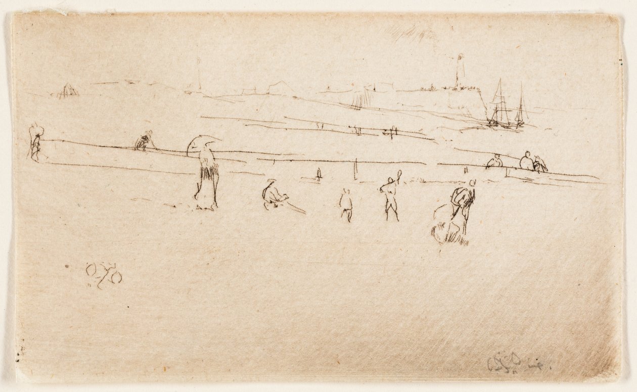 Dieppe autorstwa James McNeill Whistler