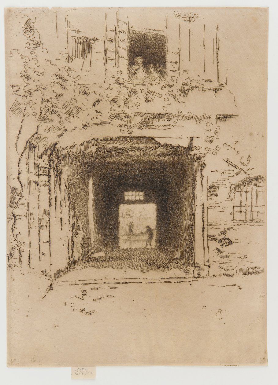 Drzwi i winorośl autorstwa James Abbott McNeill Whistler