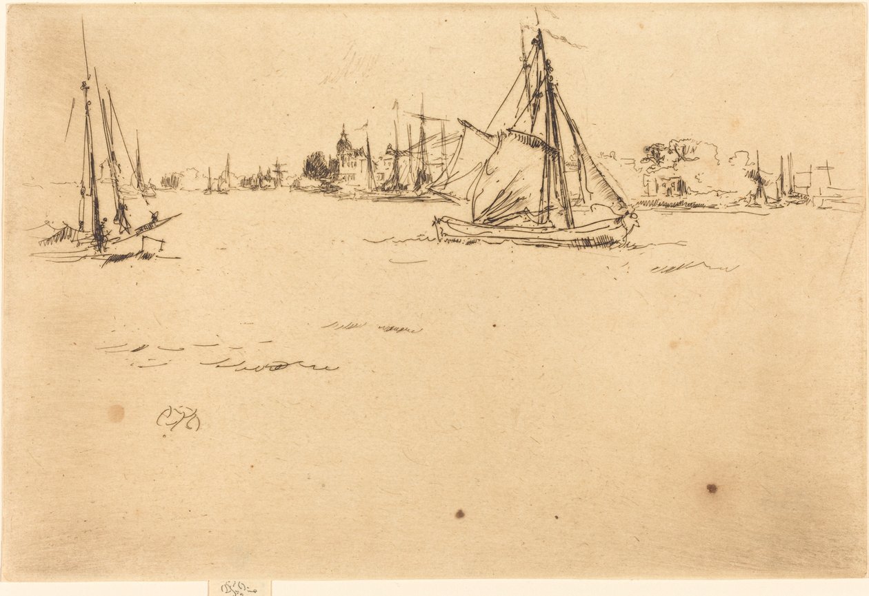 Dordrecht autorstwa James Abbott McNeill Whistler