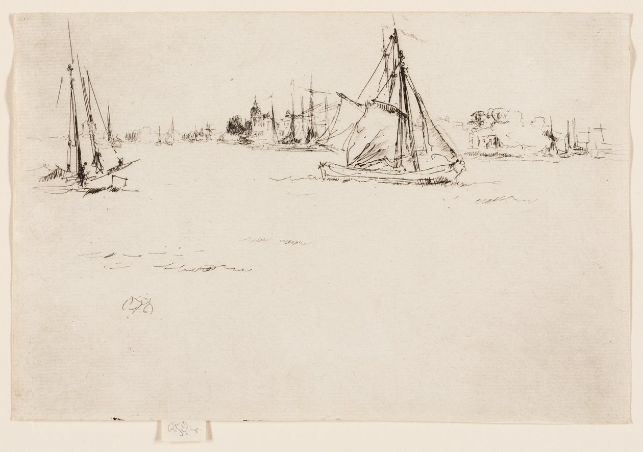 Dordrecht autorstwa James Abbott McNeill Whistler
