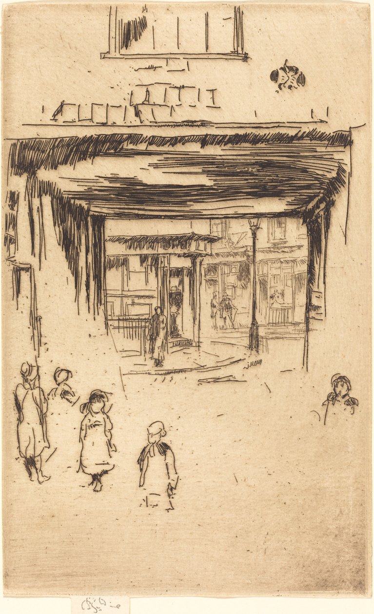 Drury Lane autorstwa James Abbott McNeill Whistler