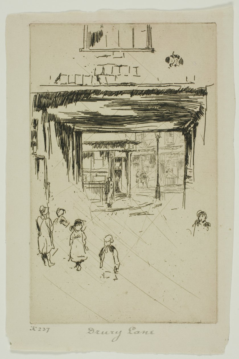 Drury Lane autorstwa James McNeill Whistler