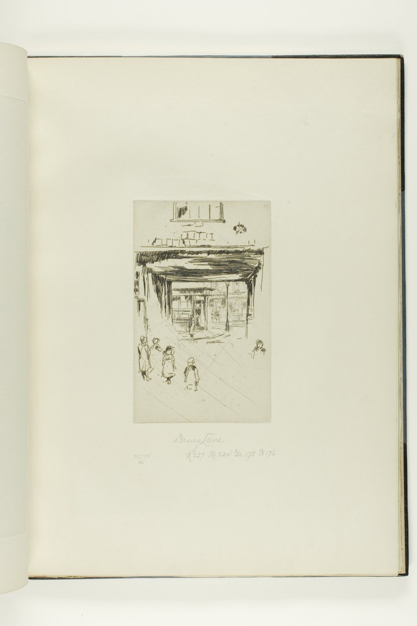Drury Lane autorstwa James McNeill Whistler