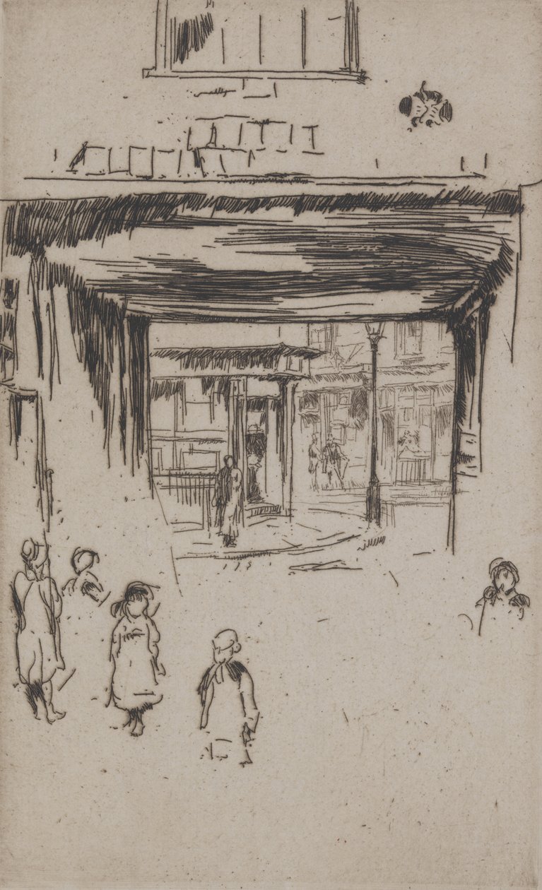 Drury Lane autorstwa James McNeill Whistler