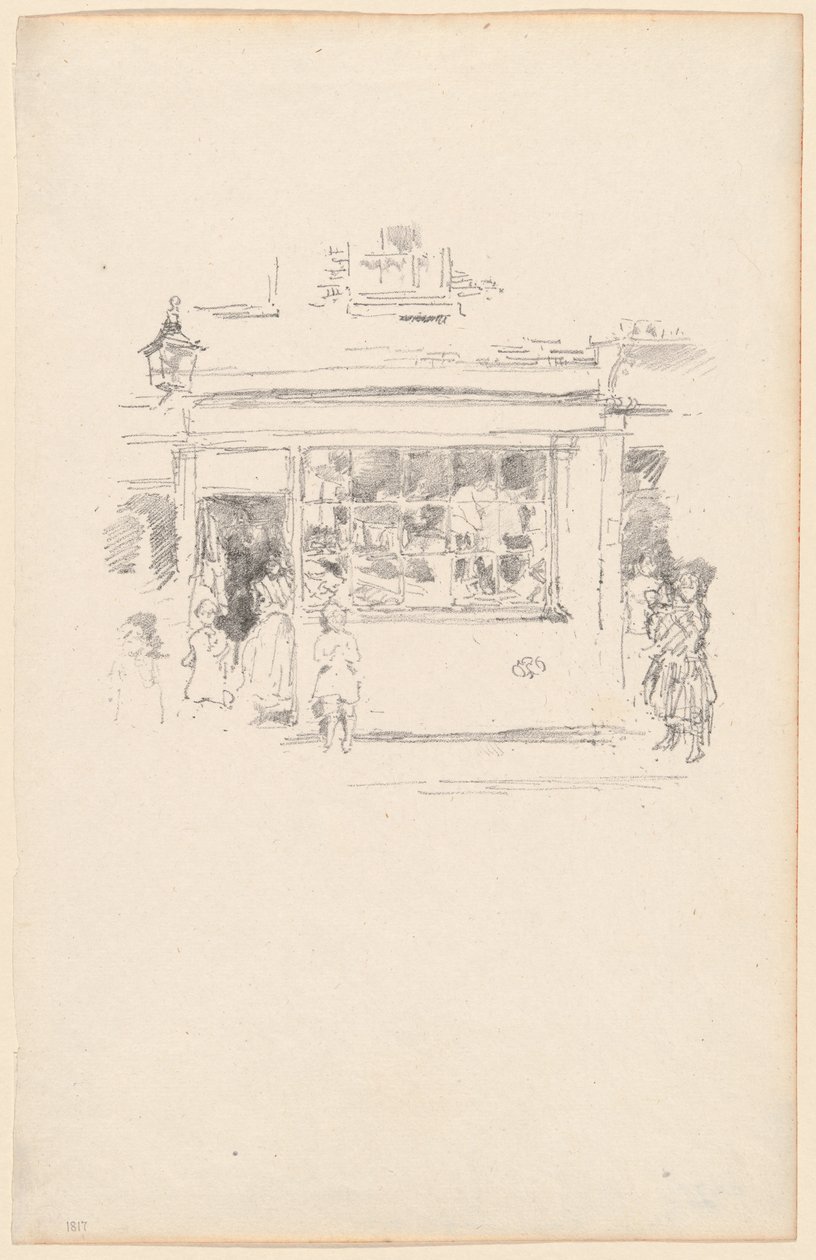 Szmaty Drury Lane autorstwa James Abbott McNeill Whistler