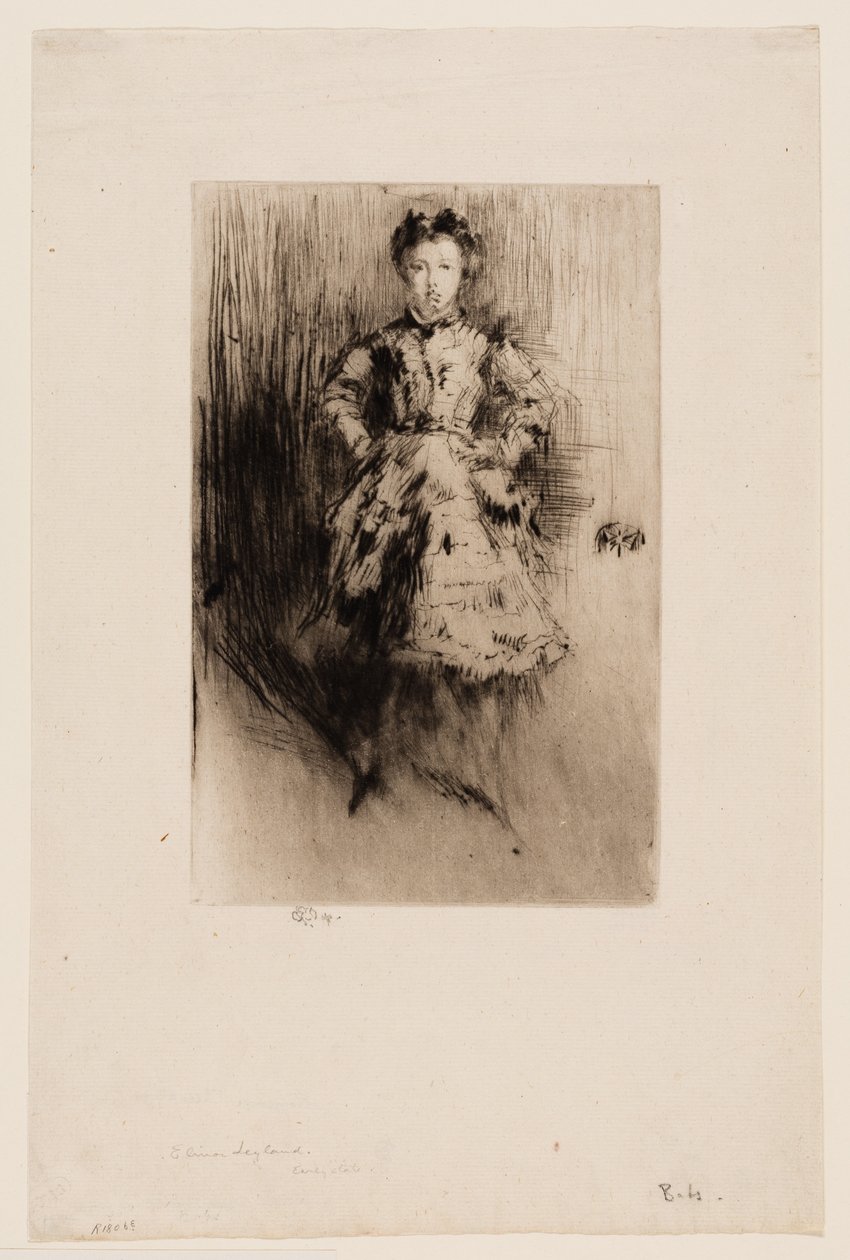 Elinor Leyland autorstwa James Abbott McNeill Whistler