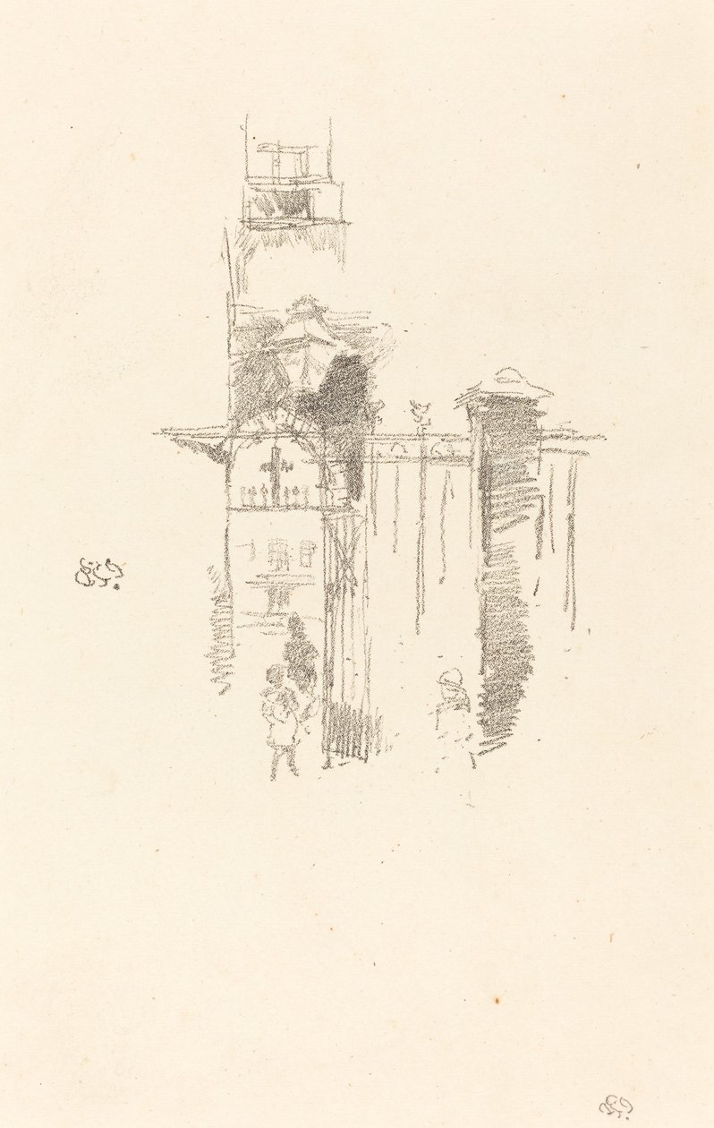 Brama wejściowa autorstwa James Abbott McNeill Whistler