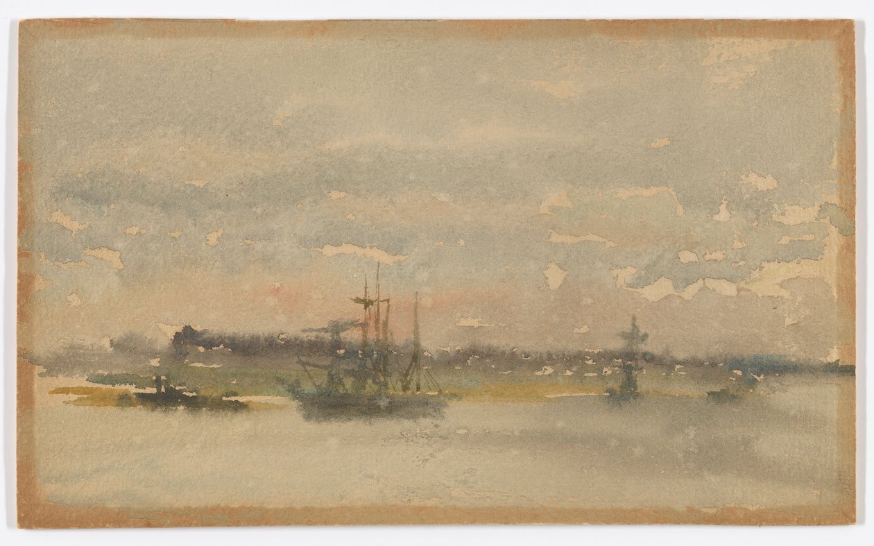 Erith–Evening autorstwa James Abbott McNeill Whistler