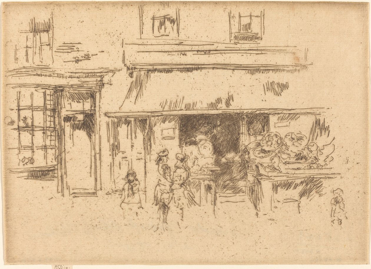 Ulica Exeter autorstwa James Abbott McNeill Whistler