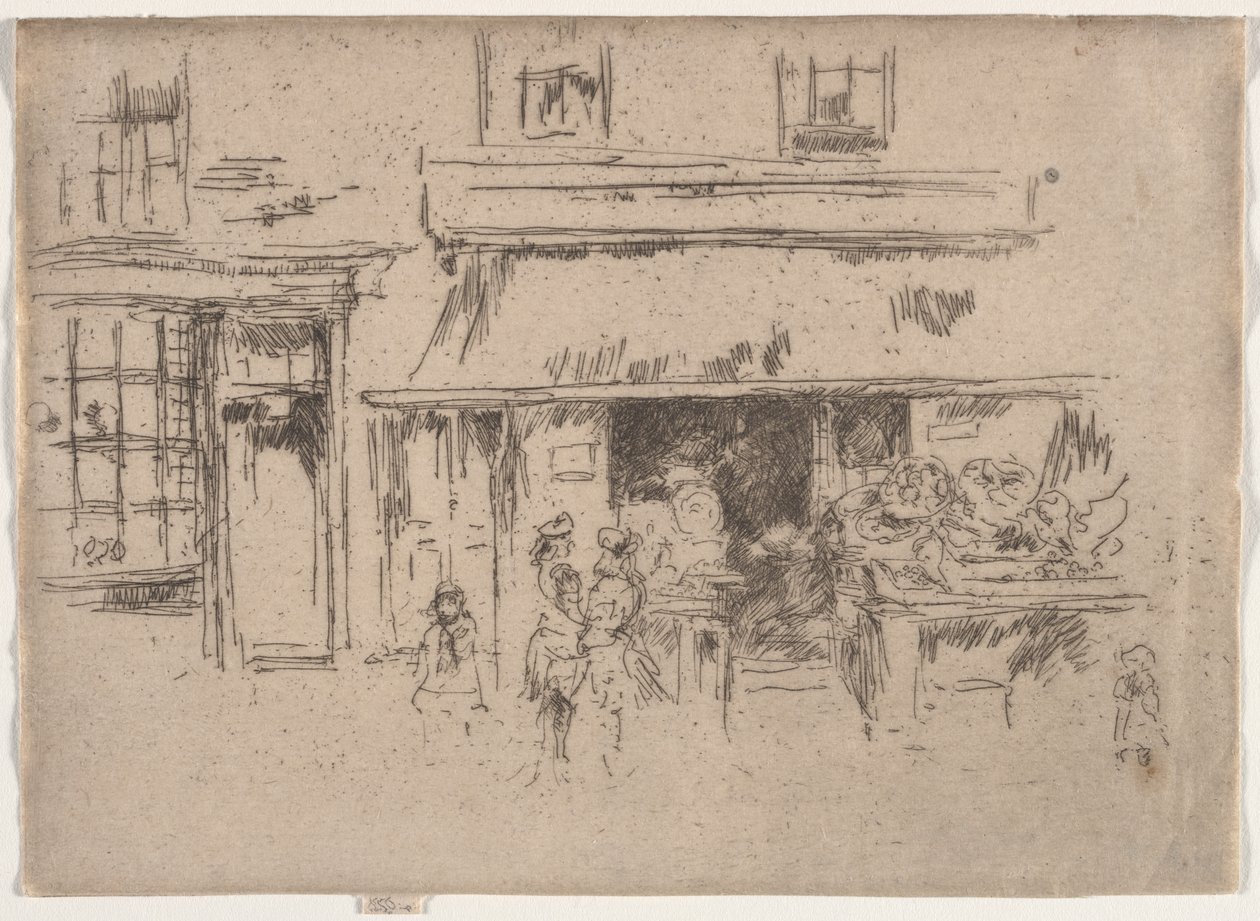 Ulica Exeter autorstwa James McNeill Whistler