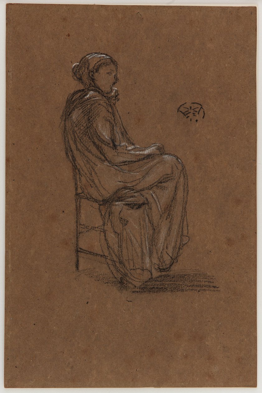 Kobieca postać siedząca autorstwa James Abbott McNeill Whistler