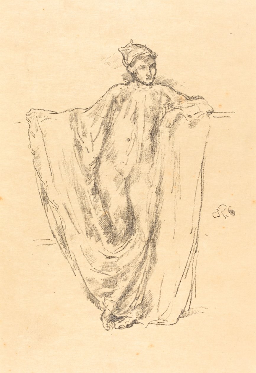 Badanie figury autorstwa James Abbott McNeill Whistler