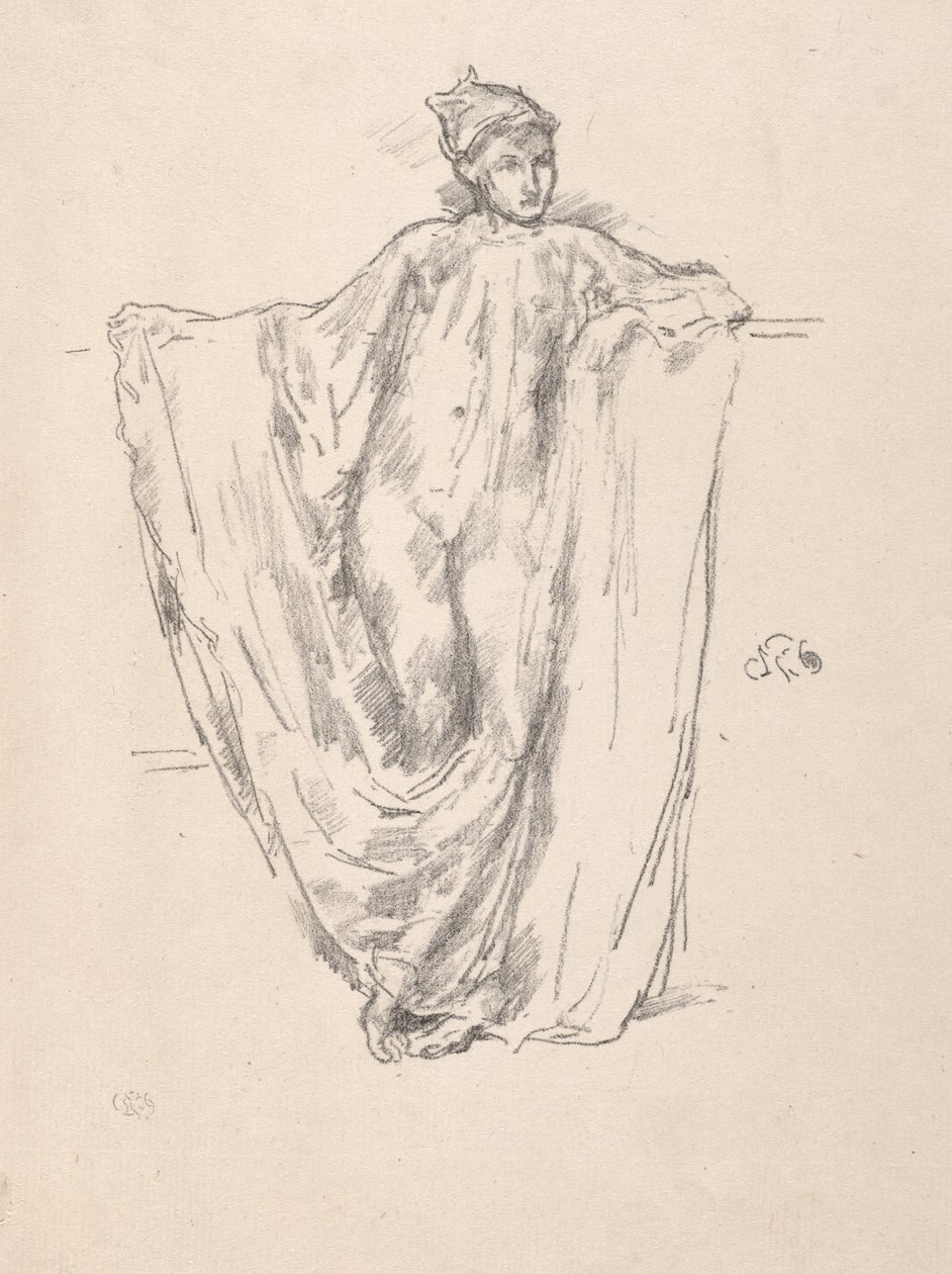 Studium postaci autorstwa James McNeill Whistler
