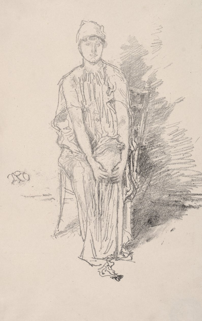 Studium postaci autorstwa James McNeill Whistler