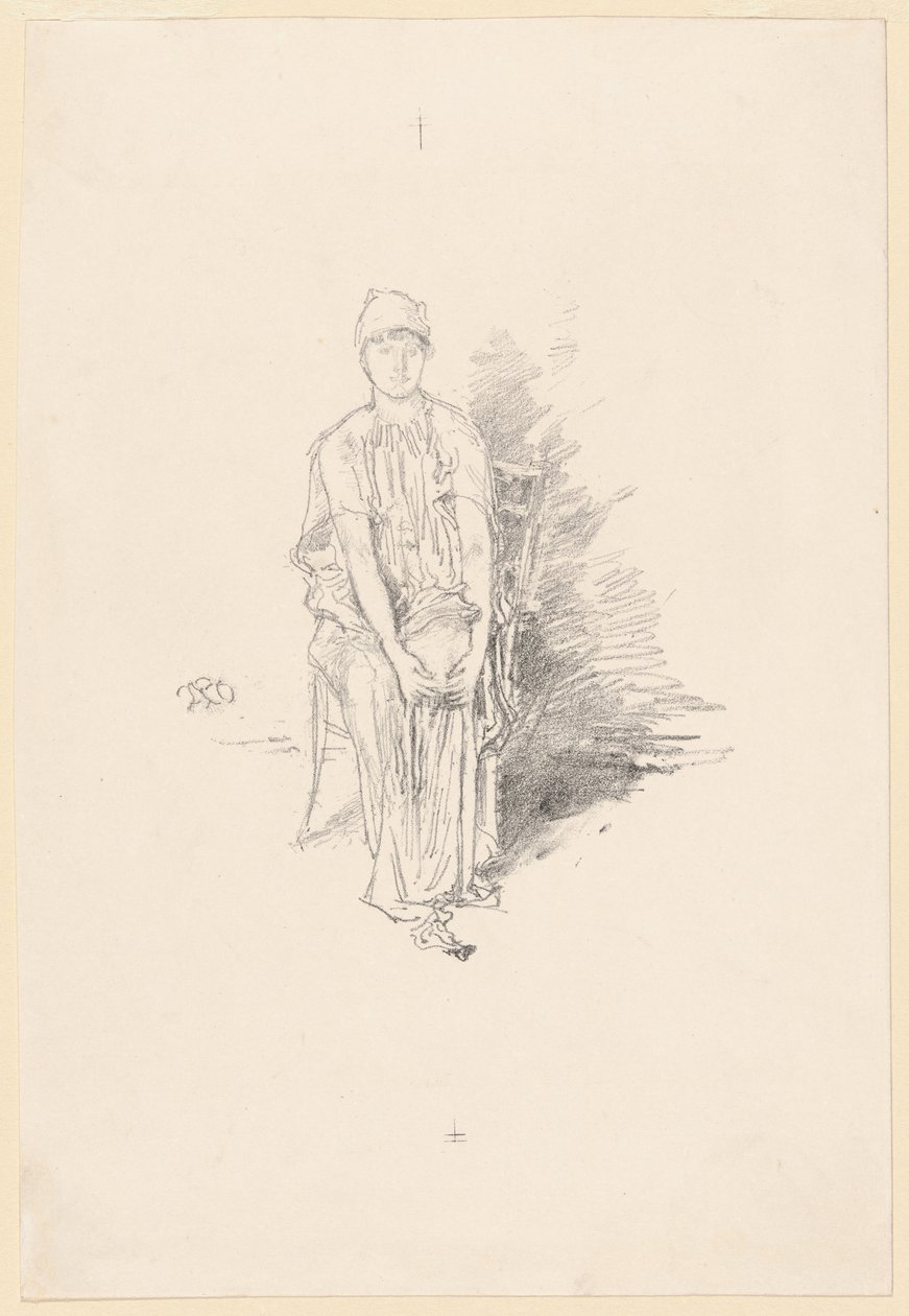 Badanie postaci w kolorach autorstwa James Abbott McNeill Whistler