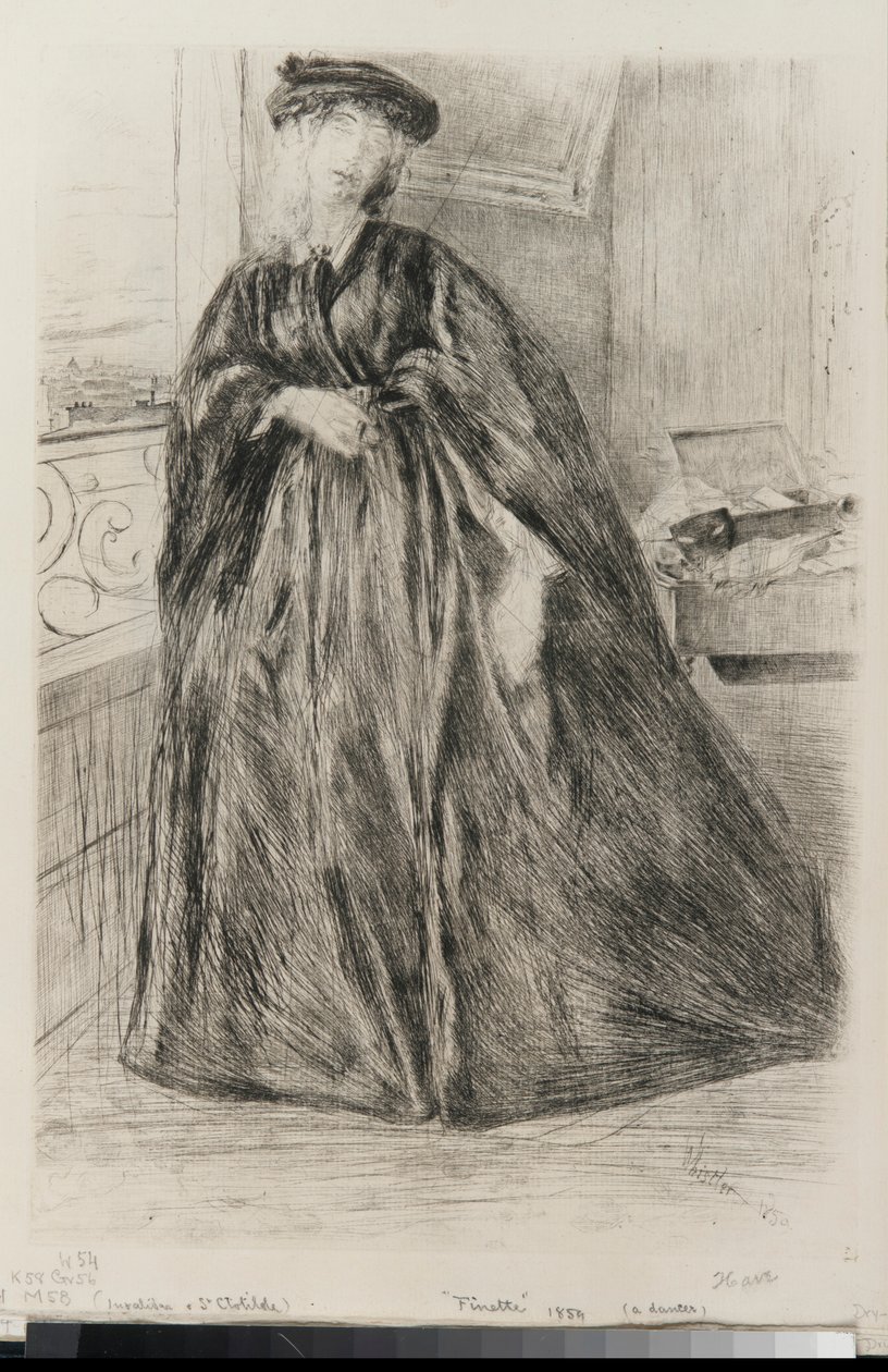 Fineta autorstwa James Abbott McNeill Whistler