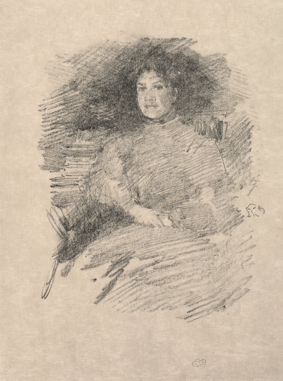 Firelight (pani Pennell) autorstwa James McNeill Whistler
